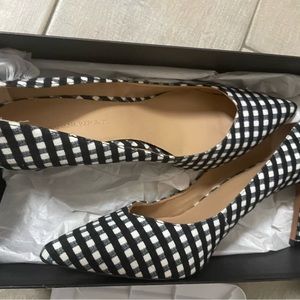 Banana Republic Checkered Heels